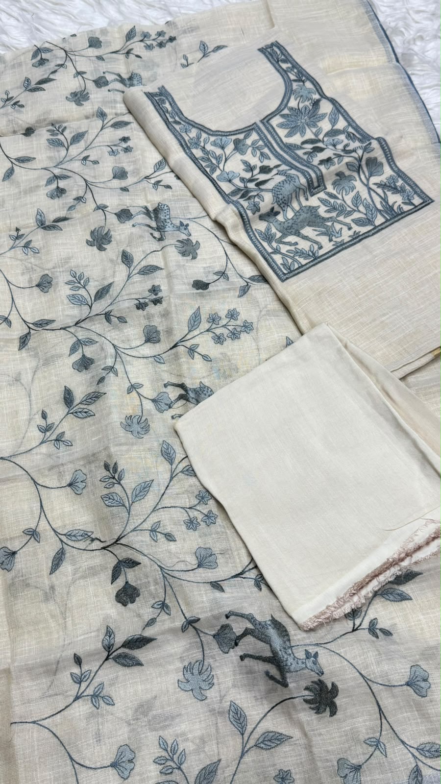 3Pcs Set Dress Material