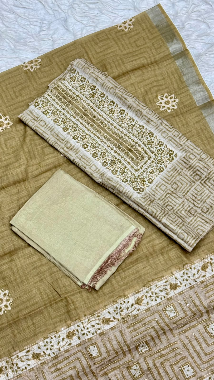 3Pcs Set Dress Material