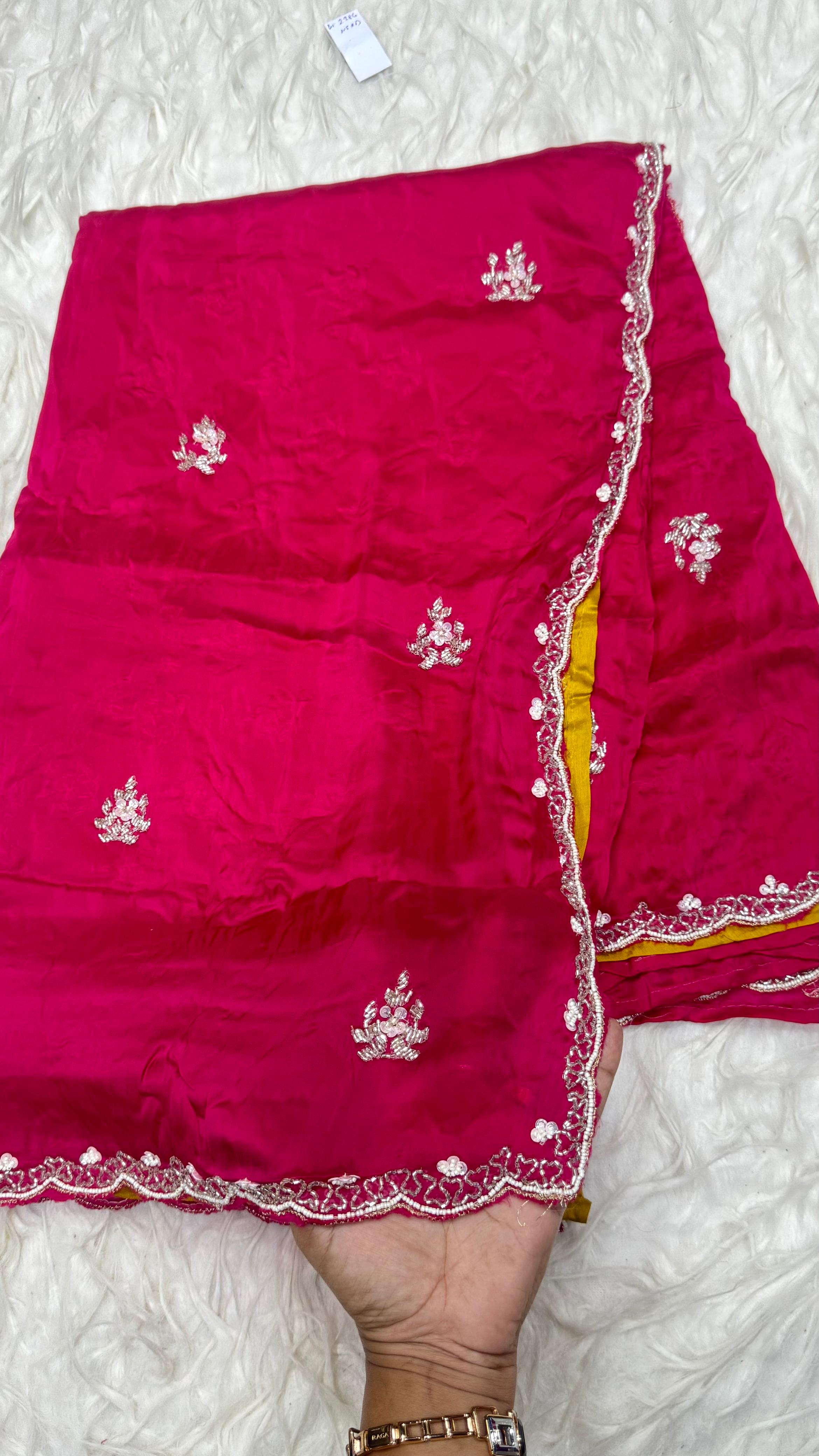 Designer Handwork Saree