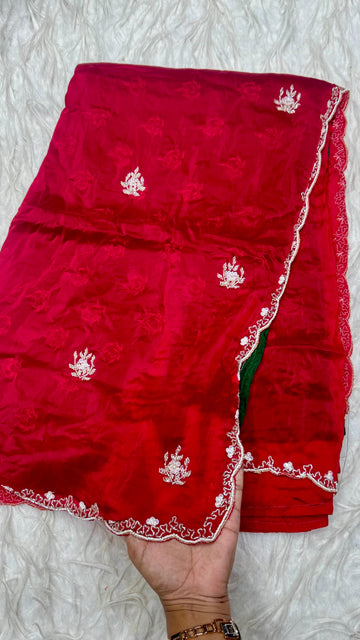Designer Handwork Saree