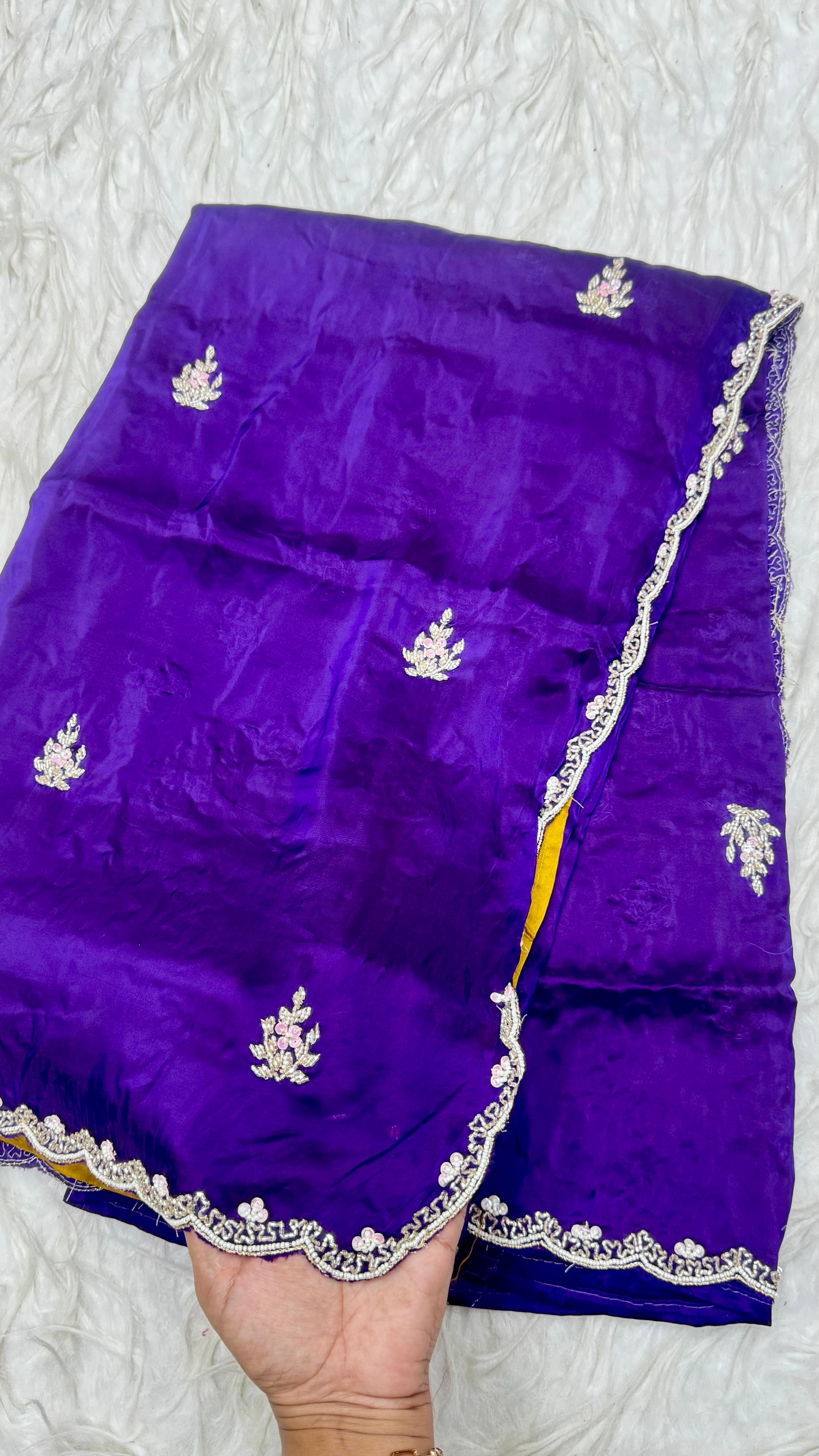 Designer Handwork Saree