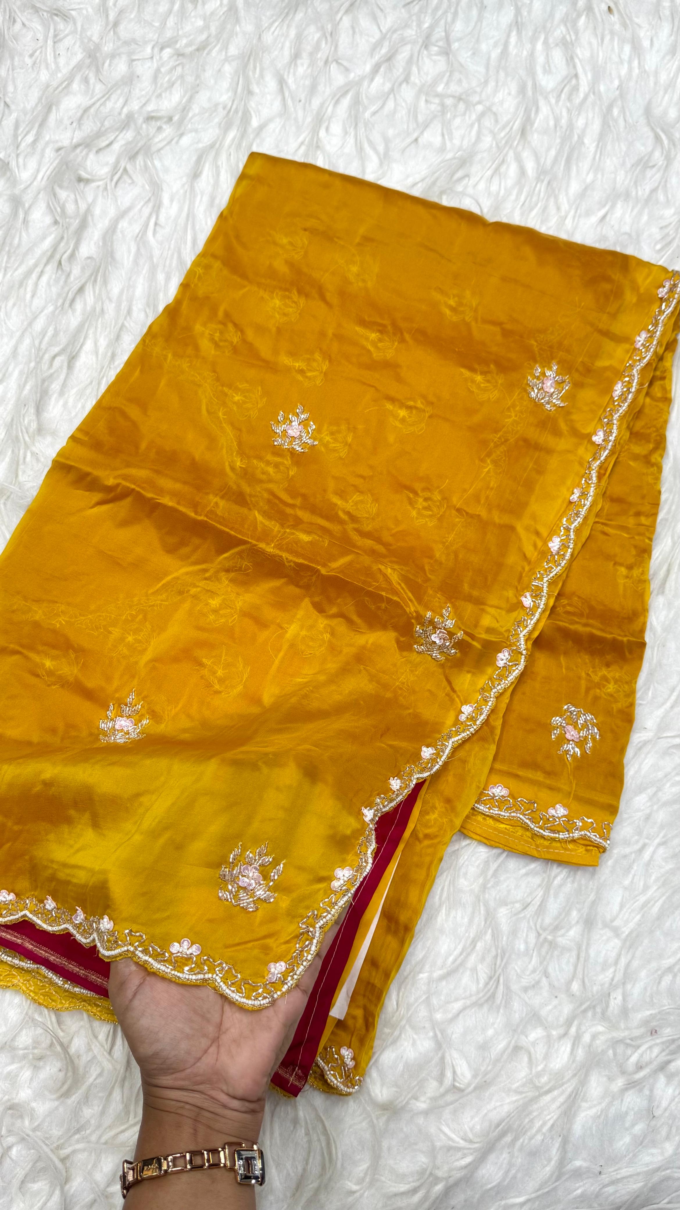 Designer Handwork Saree