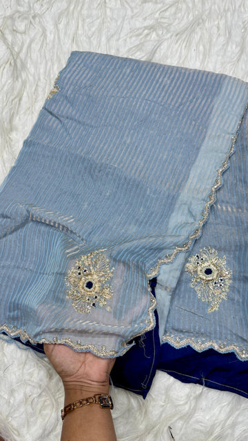 Designer Handwork Saree