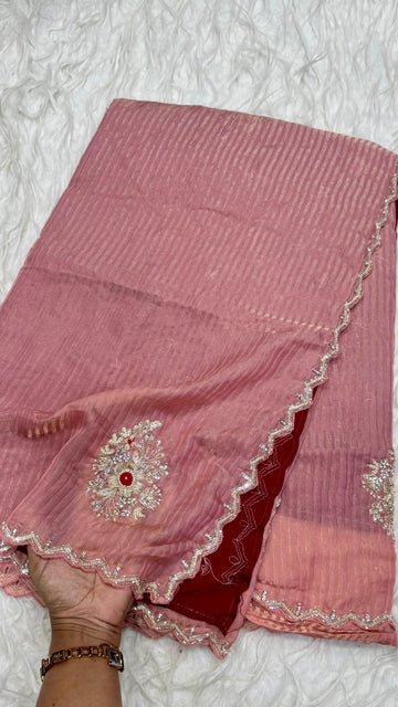 Designer Handwork Saree