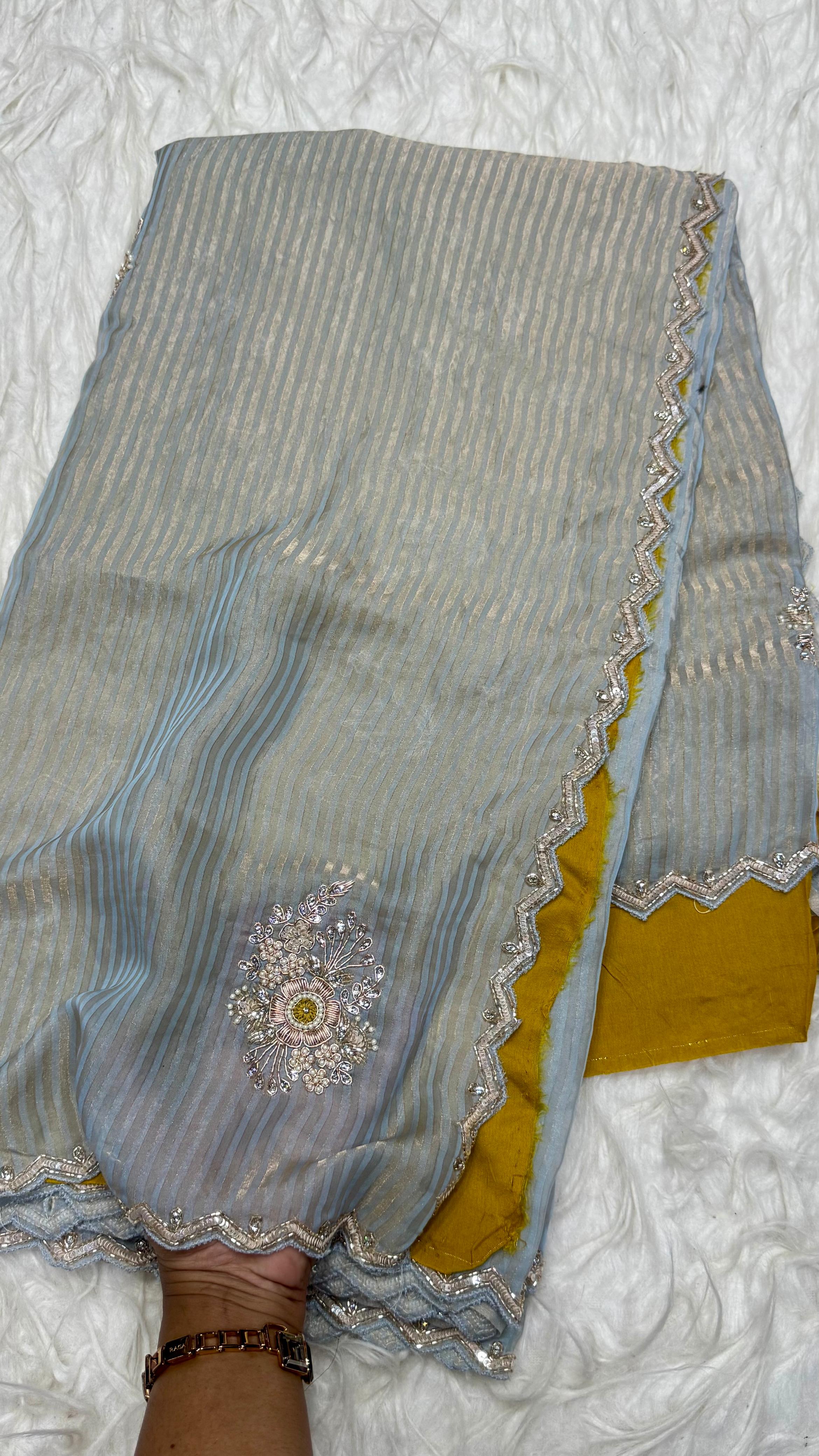 Designer Handwork Saree