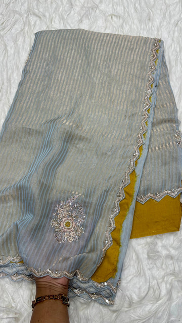 Designer Handwork Saree