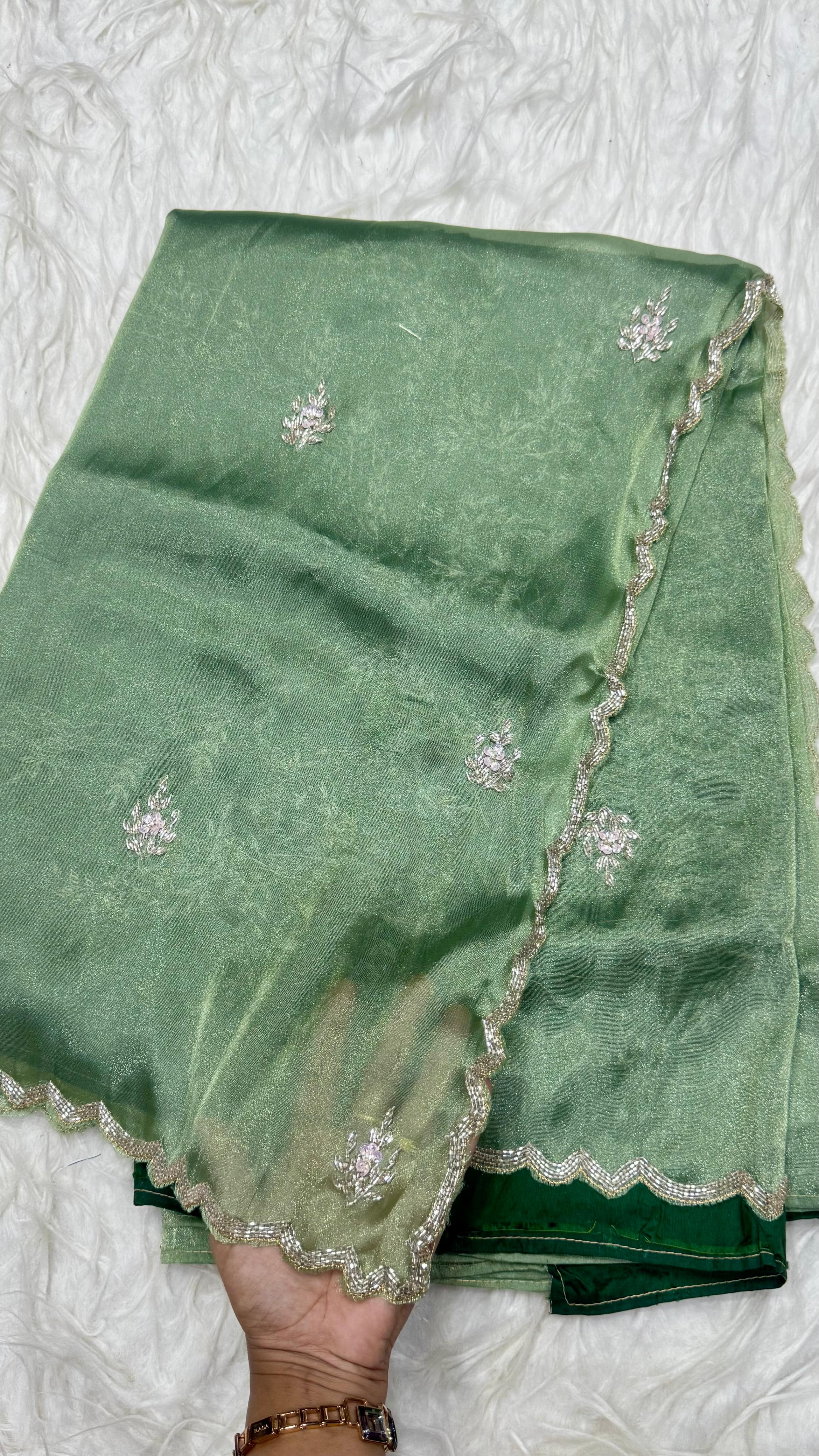 Designer Handwork Saree