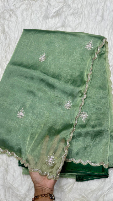 Designer Handwork Saree