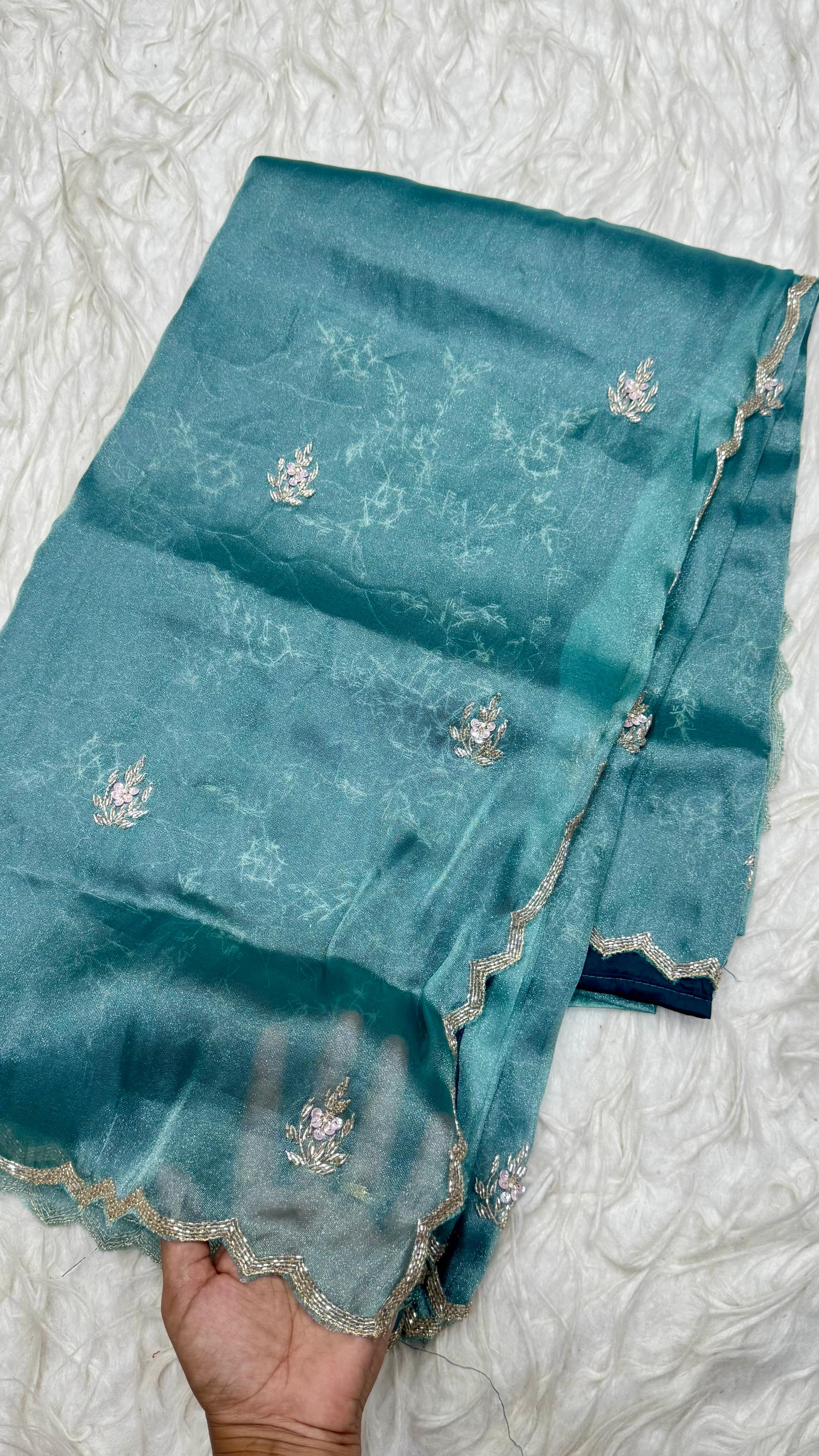 Designer Handwork Saree