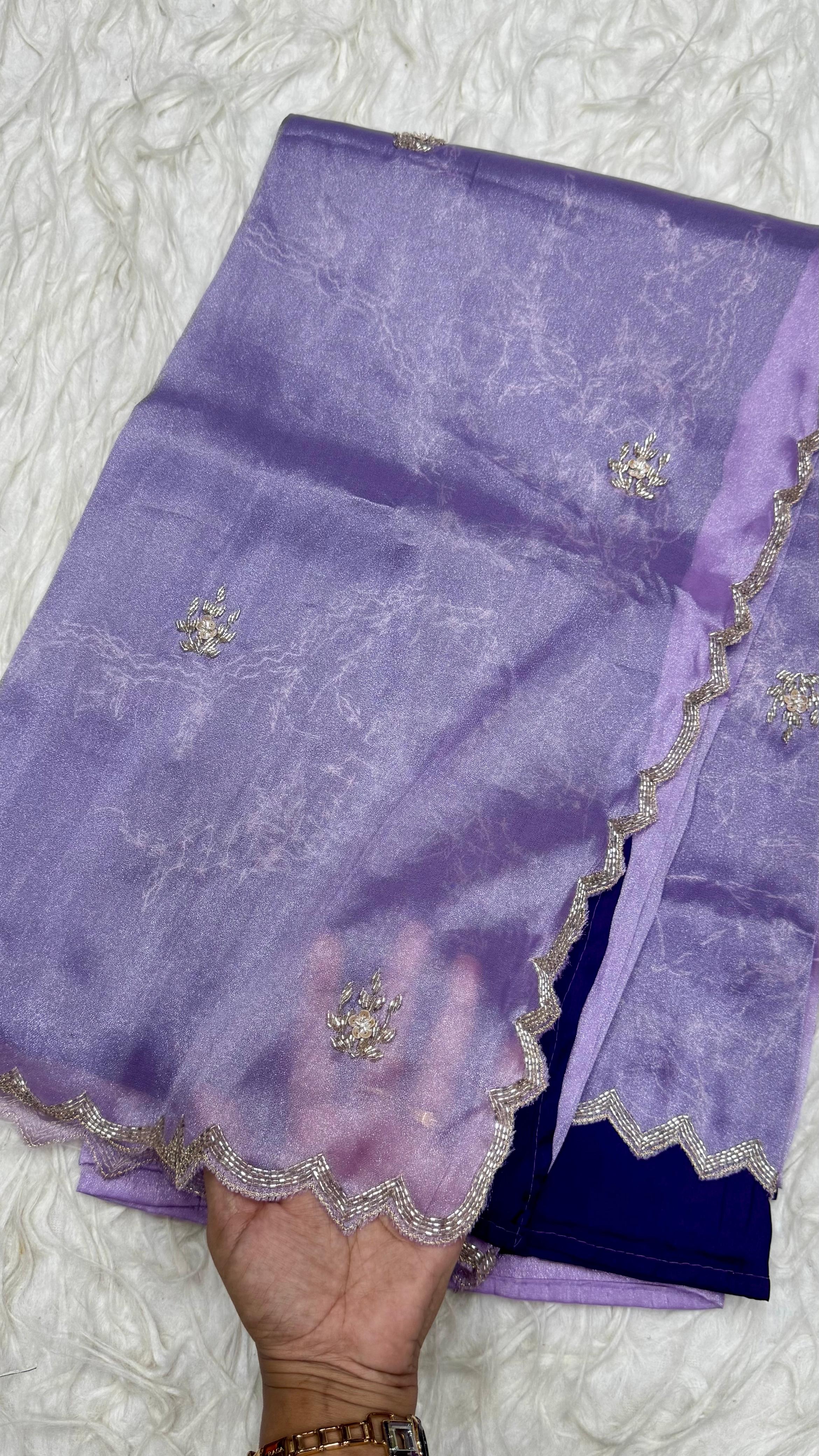 Designer Handwork Saree