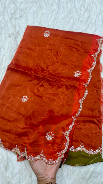 Designer Handwork Saree
