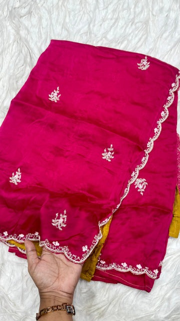 Designer Handwork Saree