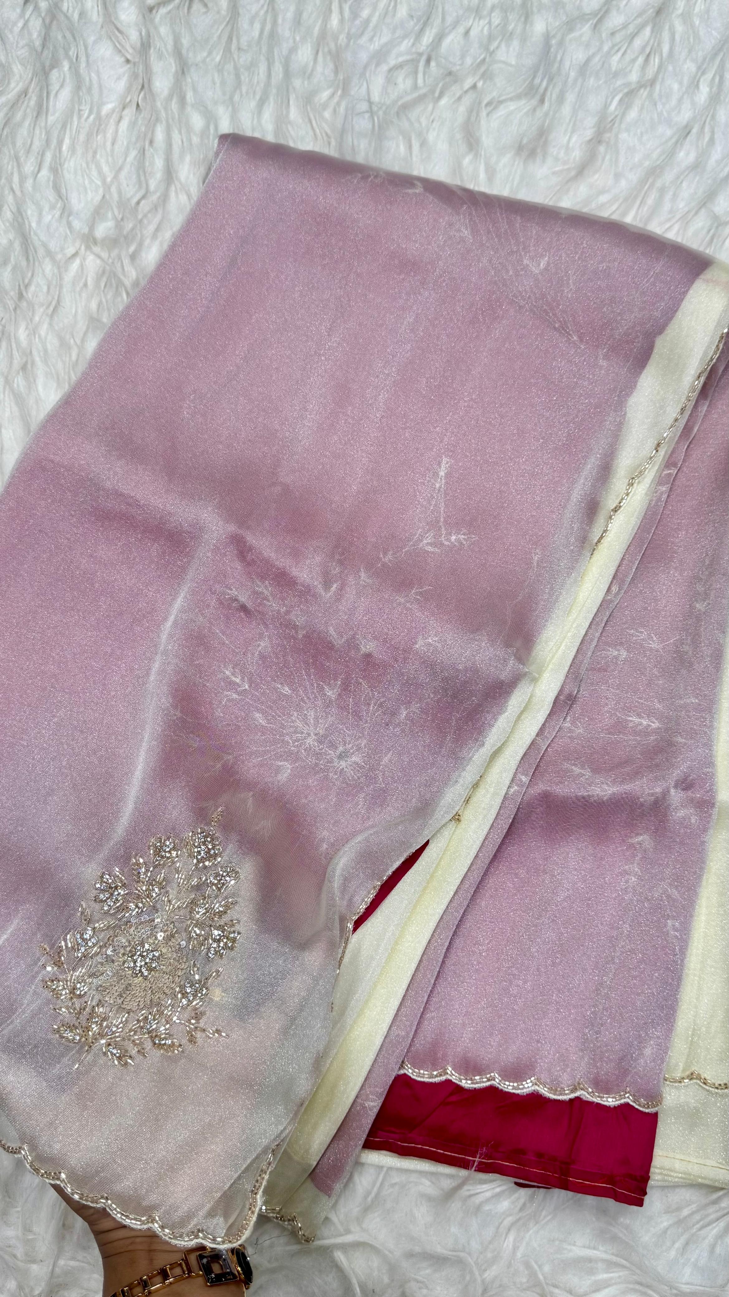 Designer Handwork Saree
