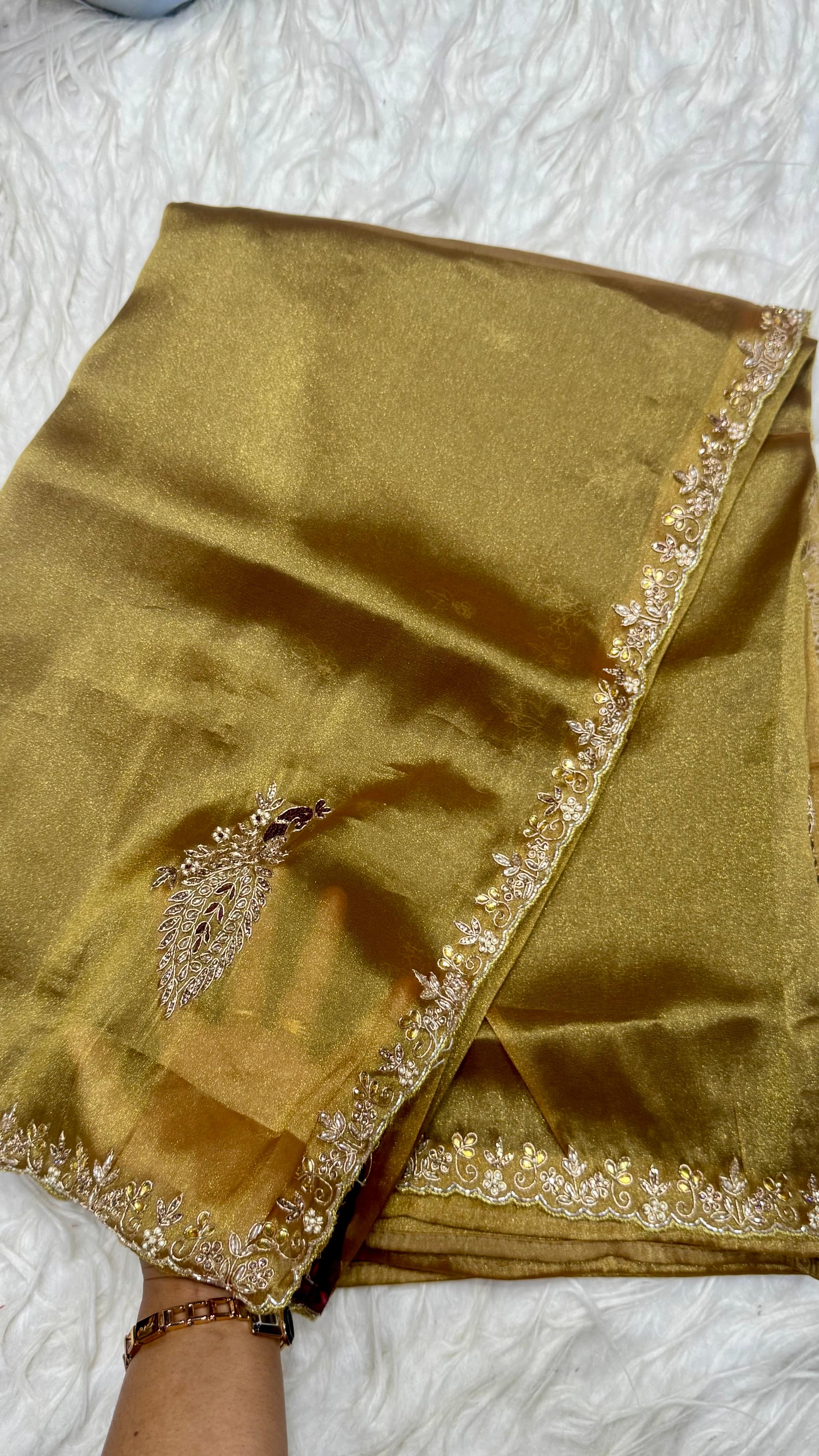 Designer Handwork Saree