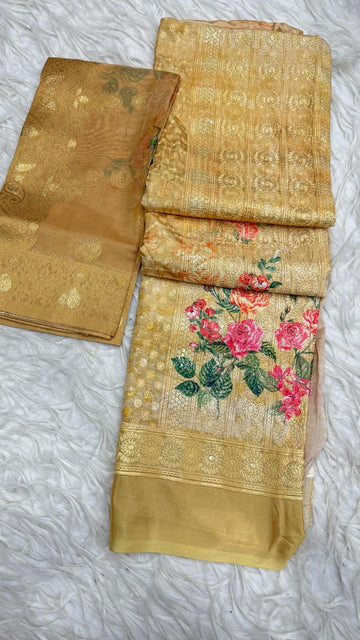 Party Wear 3 Piece Dress Material