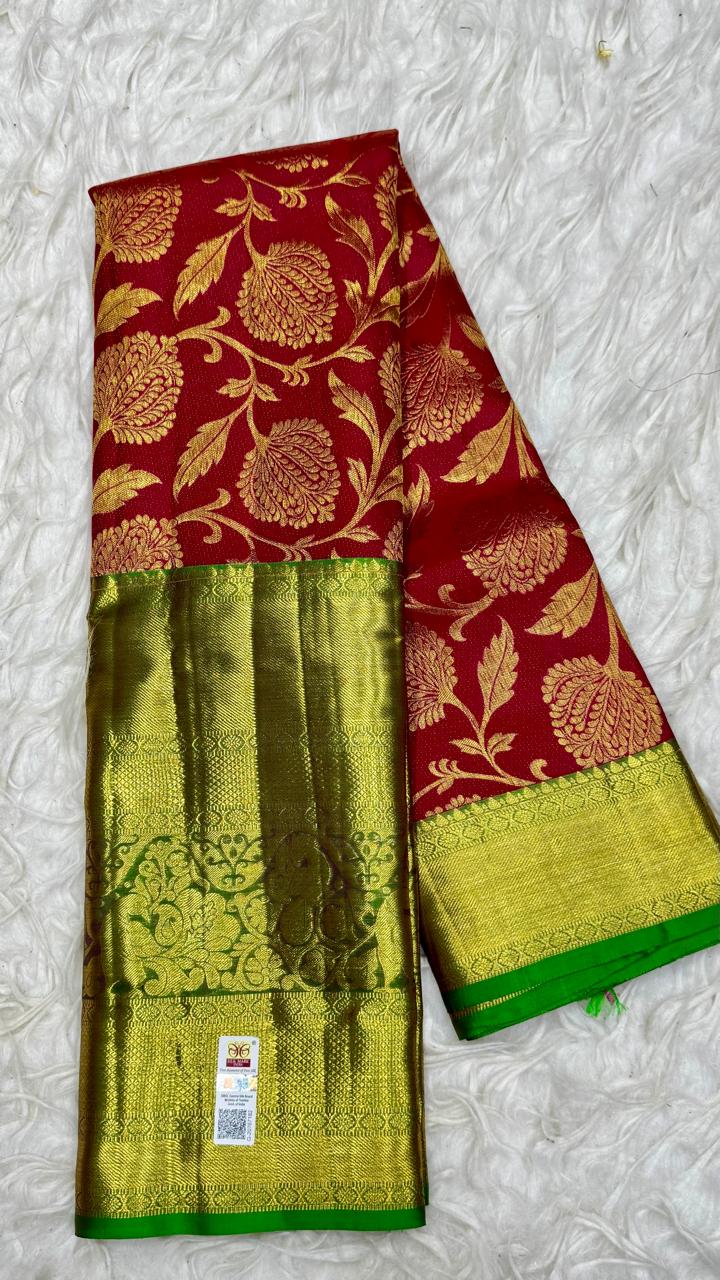 Pure Kanjivaram Pattu Saree