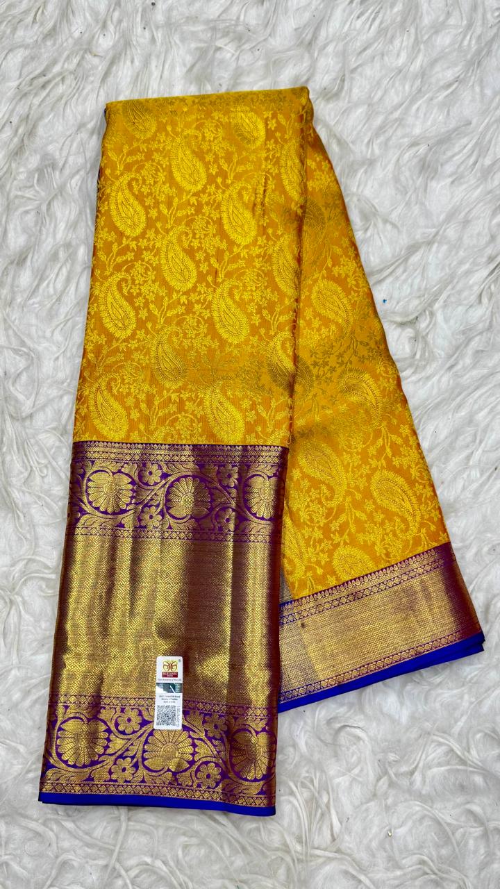 Pure Kanjivaram Pattu Saree