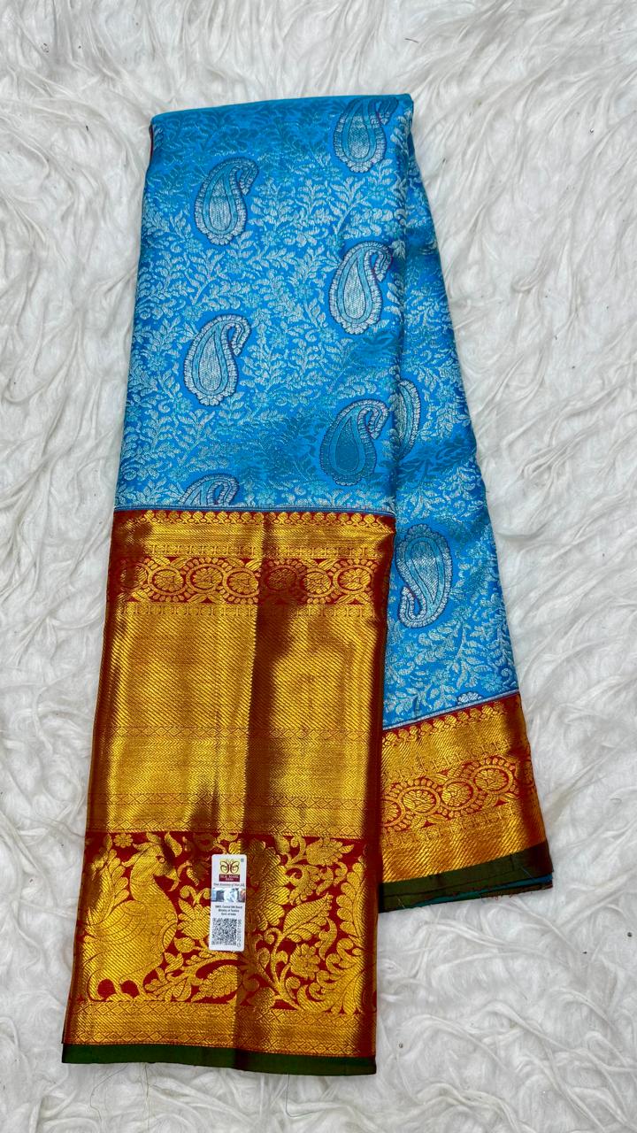 Pure Kanjivaram Pattu Saree