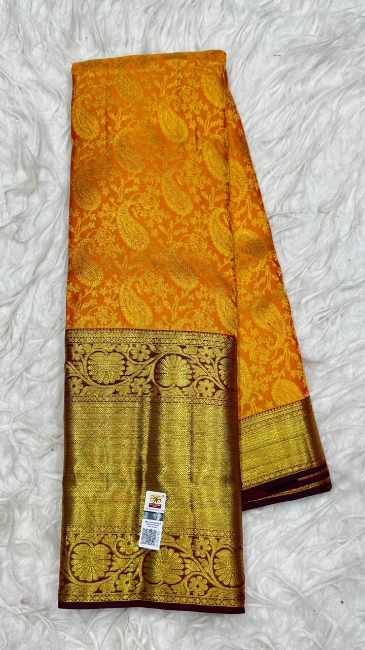 Pure Kanjivaram Pattu Saree