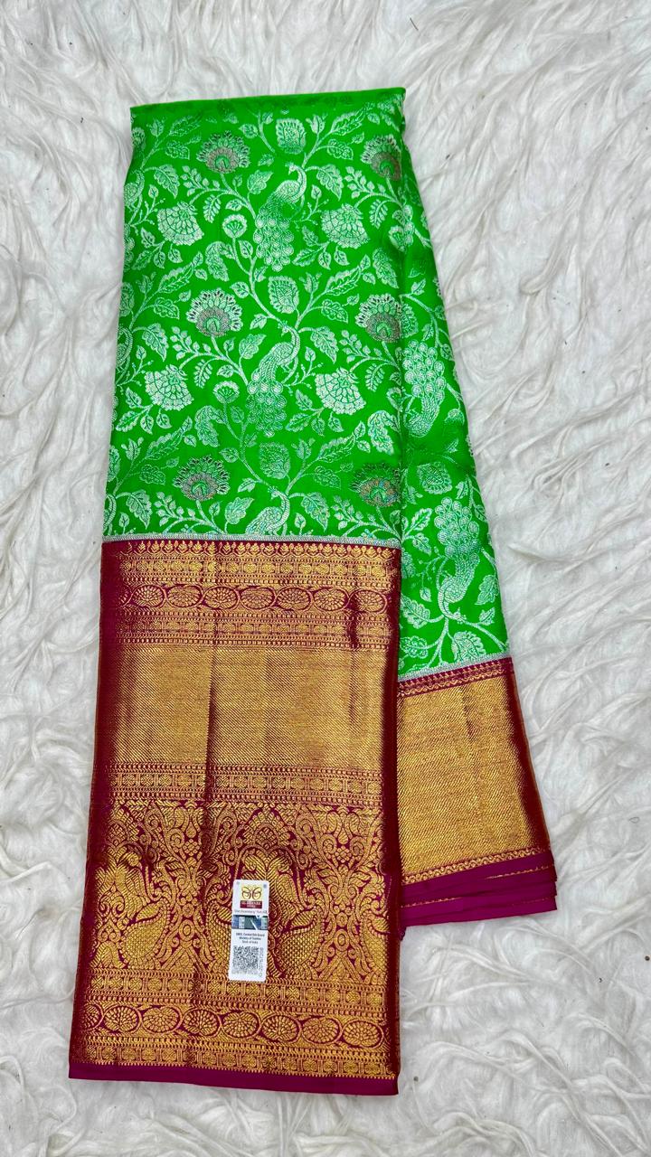 Pure Kanjivaram Pattu Saree