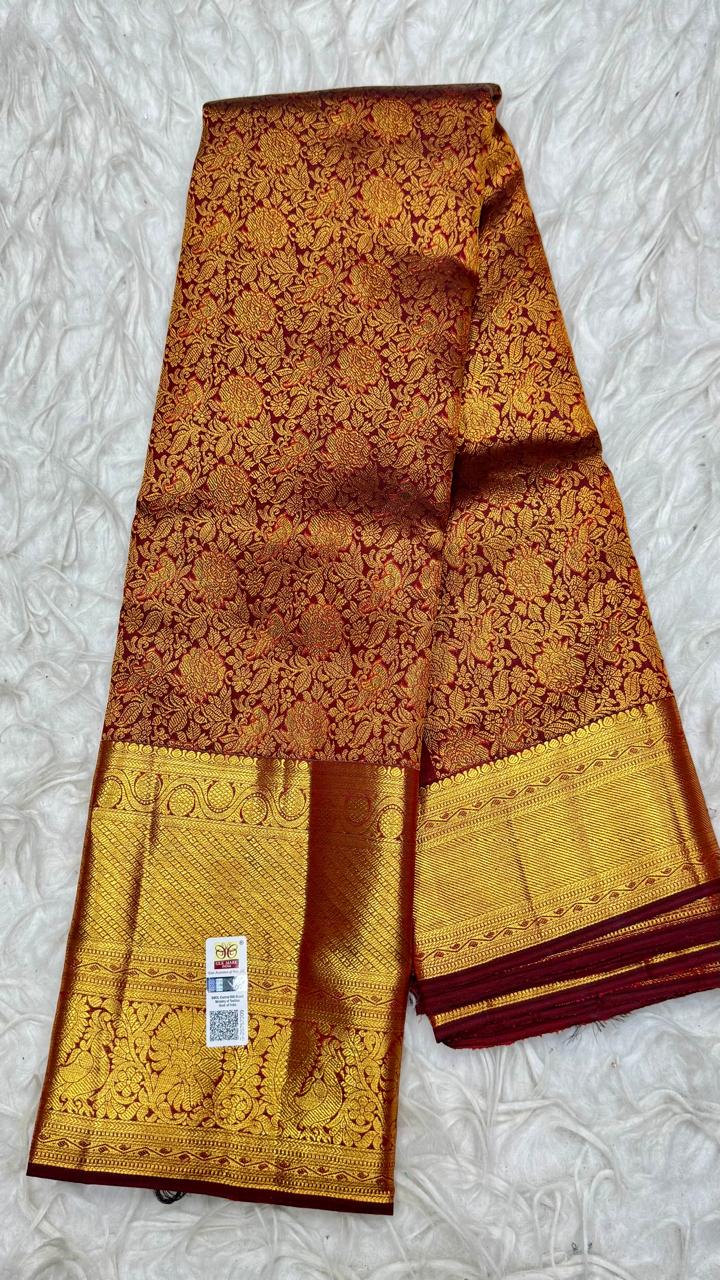 Pure Kanjivaram Pattu Saree