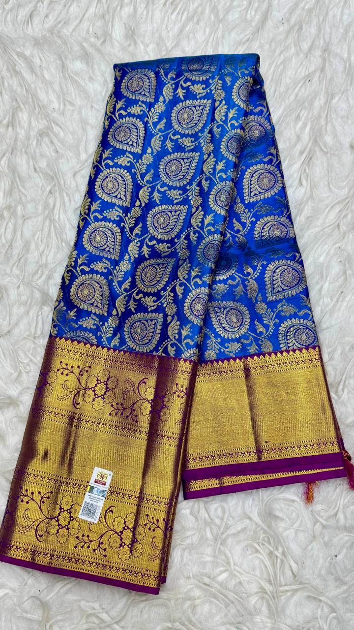 Pure Kanjivaram Pattu Saree