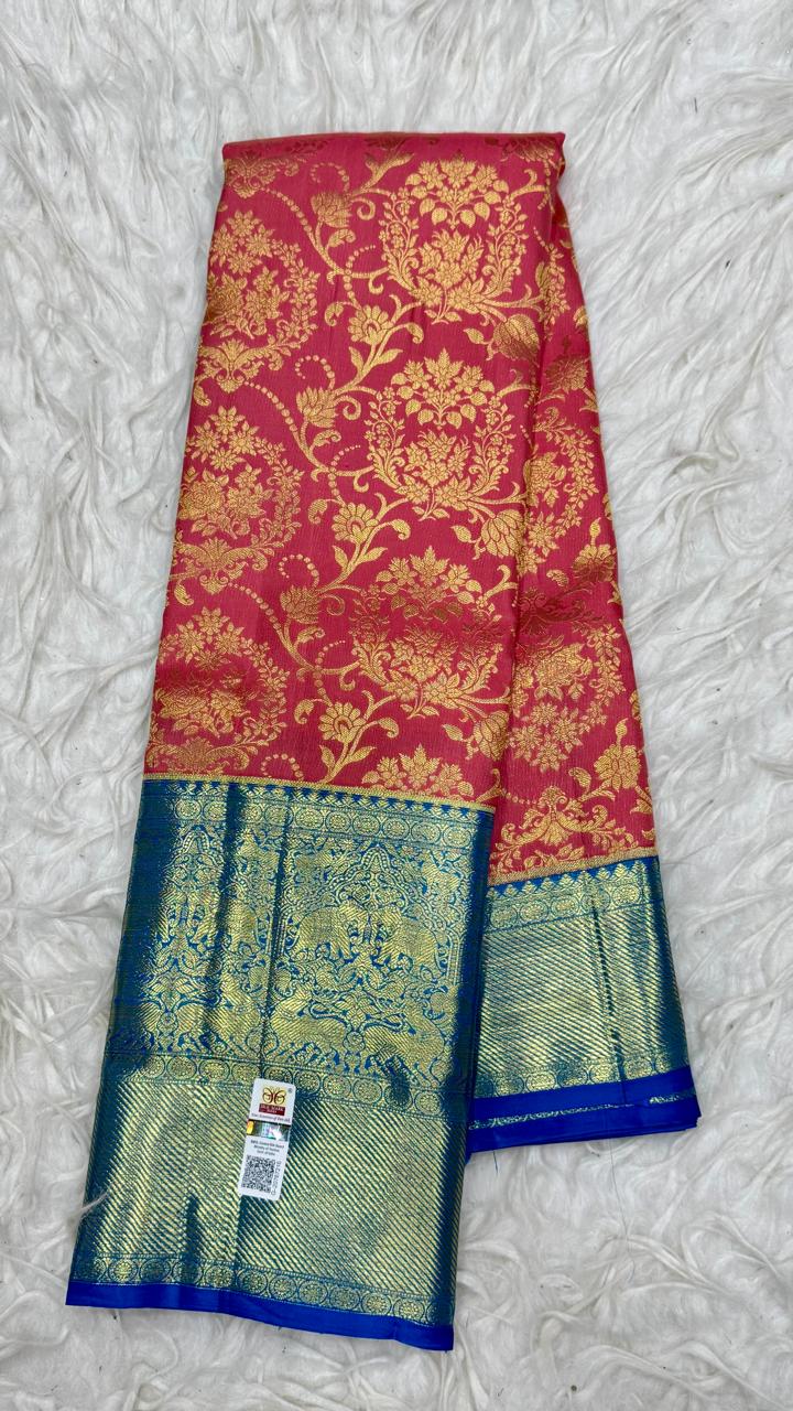 Pure Kanjivaram Pattu Saree