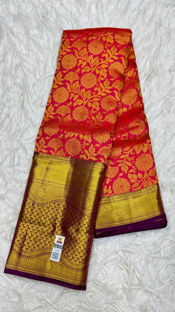 Pure Kanjivaram Pattu Saree