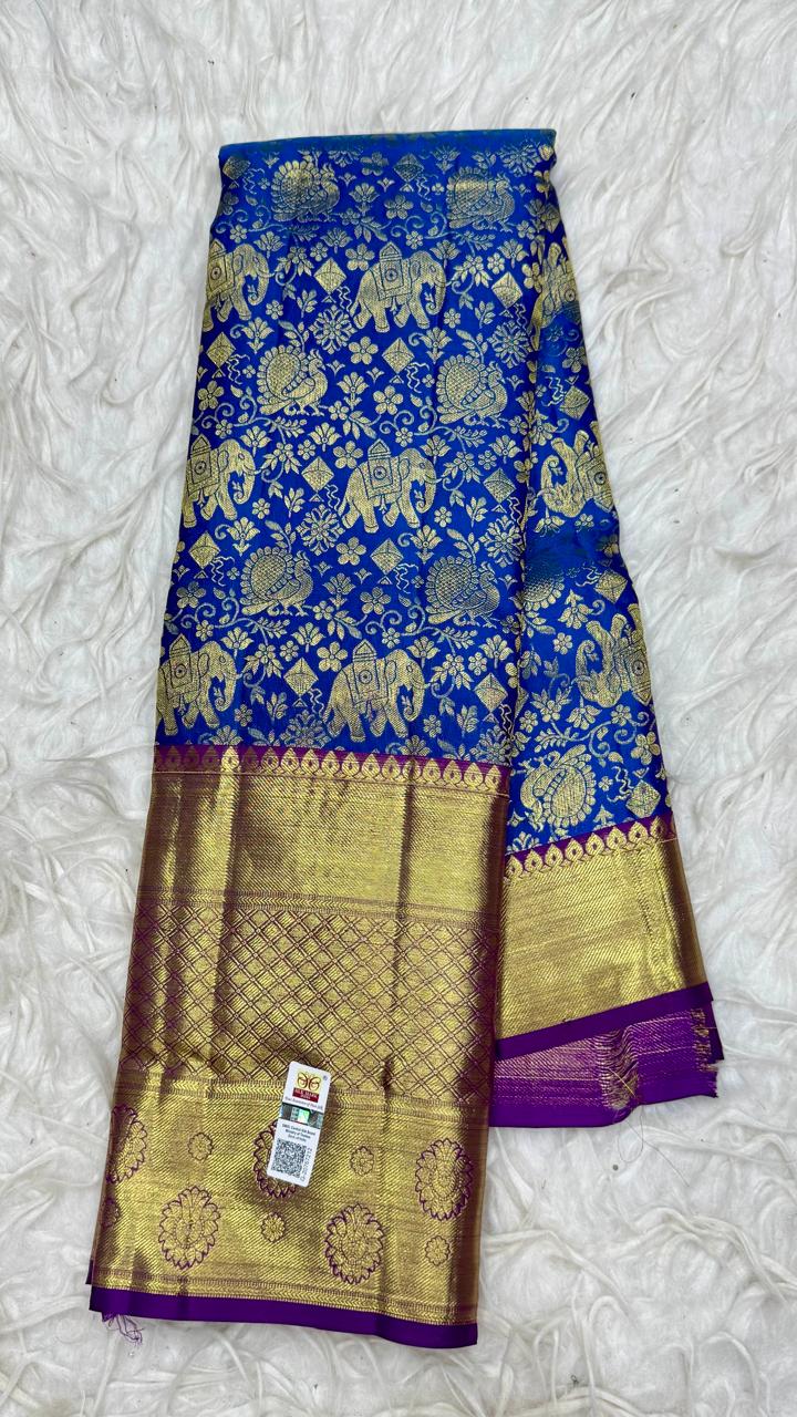 Pure Kanjivaram Pattu Saree