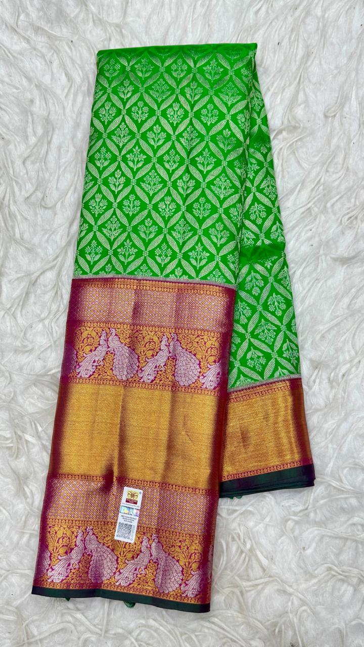 Pure Kanjivaram Pattu Saree