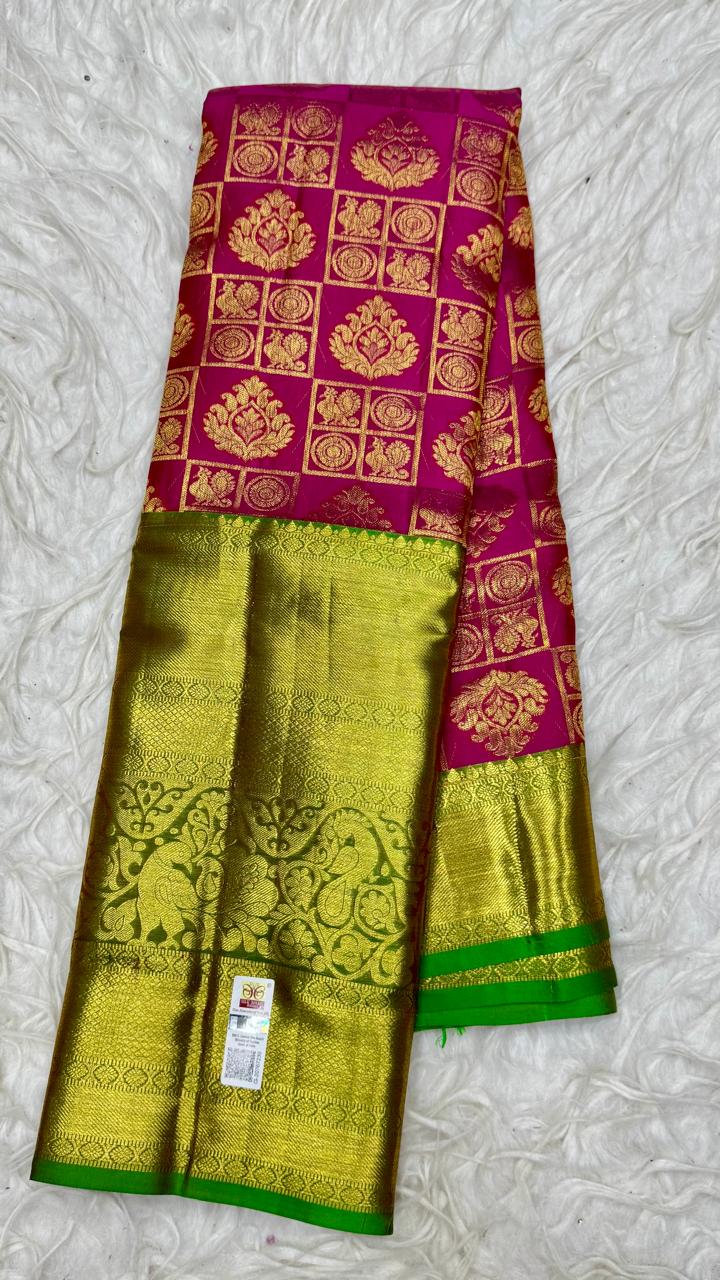 Pure Kanjivaram Pattu Saree