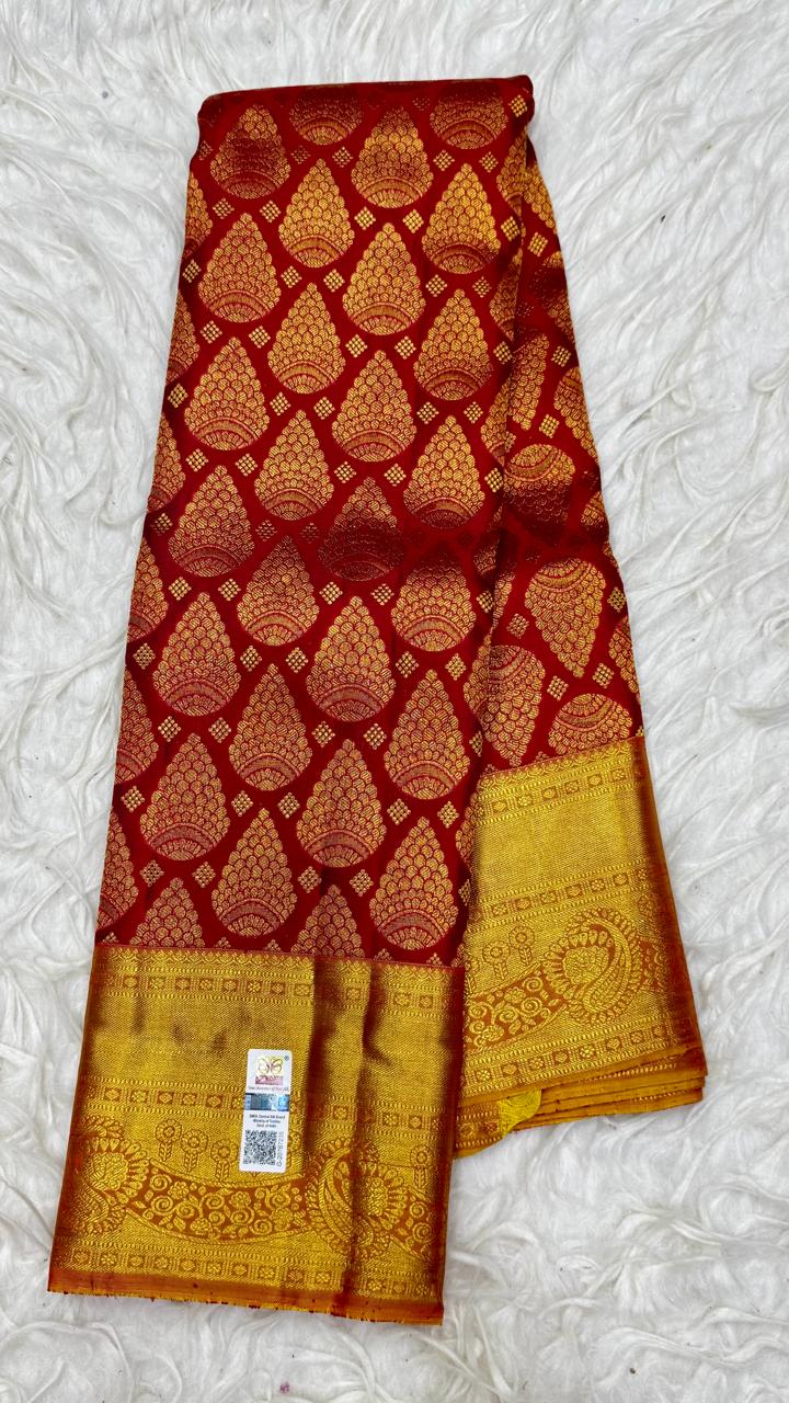 Pure Kanjivaram Pattu Saree