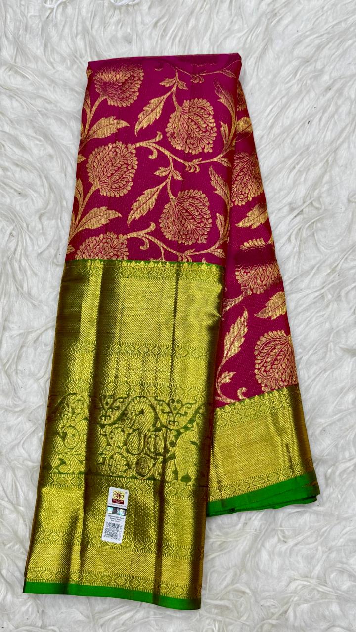 Pure Kanjivaram Pattu Saree