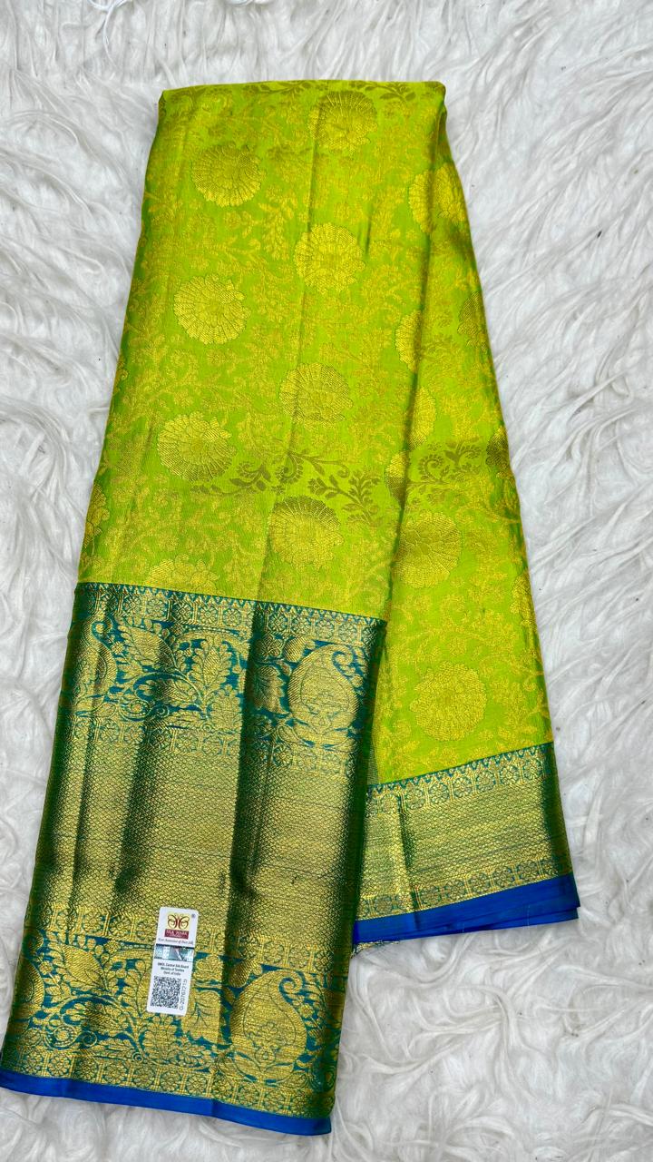 Pure Kanjivaram Pattu Saree