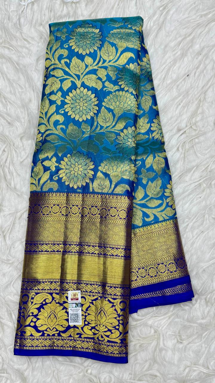 Pure Kanjivaram Pattu Saree