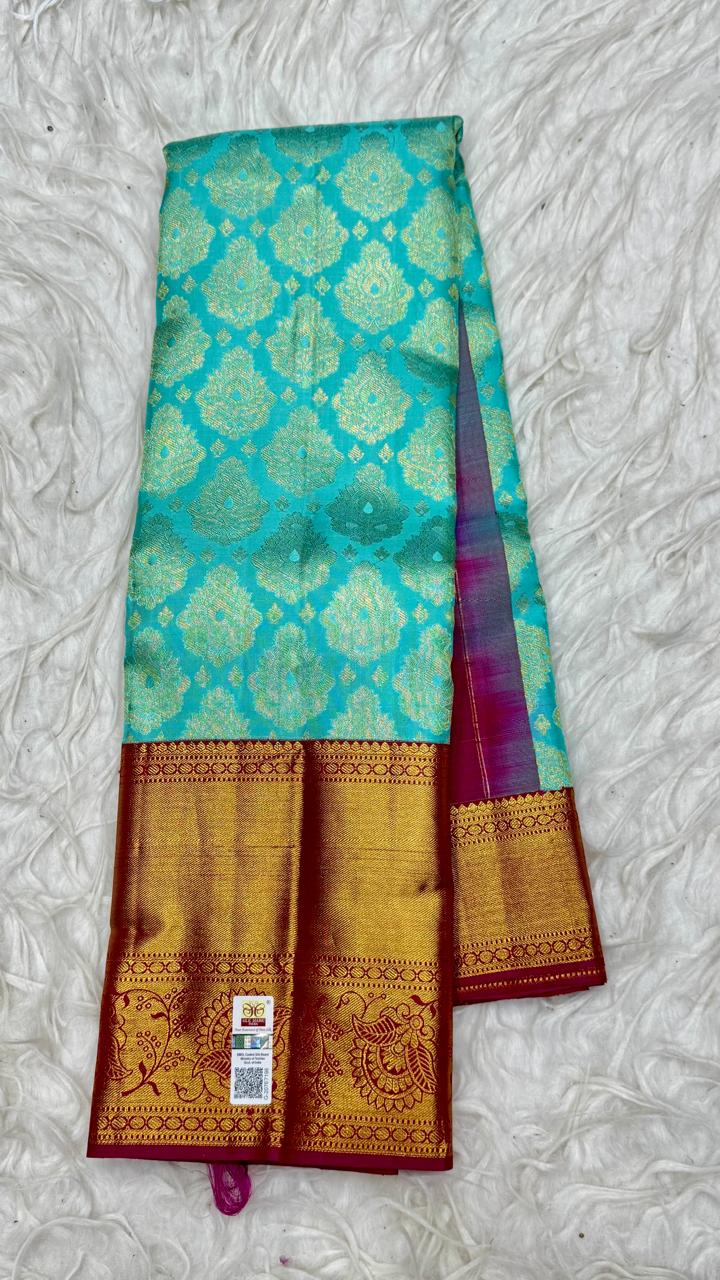 Pure Kanjivaram Pattu Saree