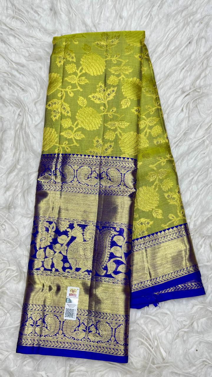 Pure Kanjivaram Pattu Saree