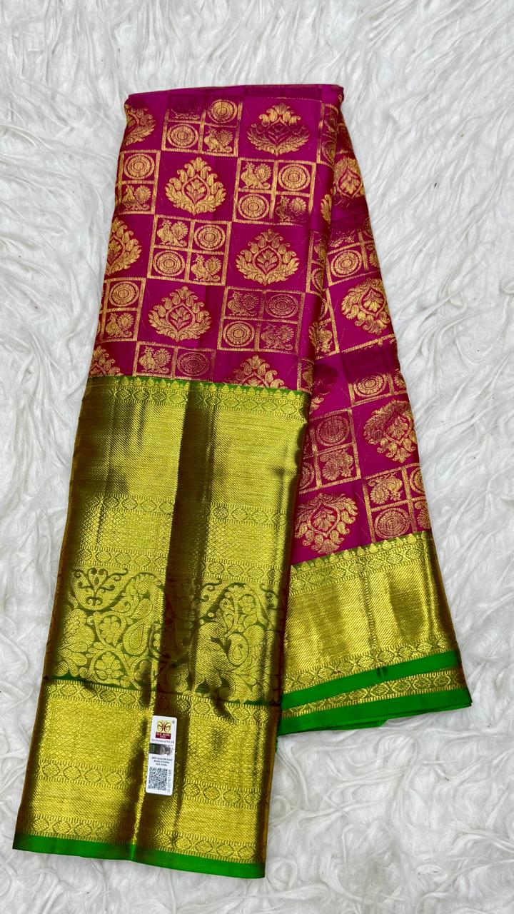 Pure Kanjivaram Pattu Saree