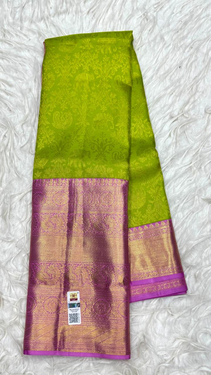 Pure Kanjivaram Pattu Saree