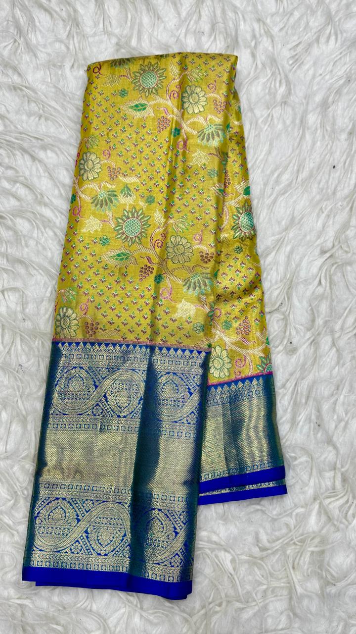 Pure 72Gram Tissue Kanjivaram Pattu Saree