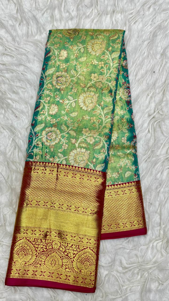 Pure 72Gram Tissue Kanjivaram Pattu Saree