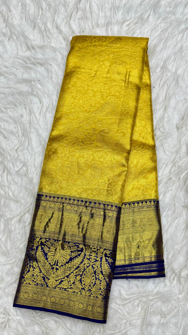 Pure 72Gram Tissue Kanjivaram Pattu Saree