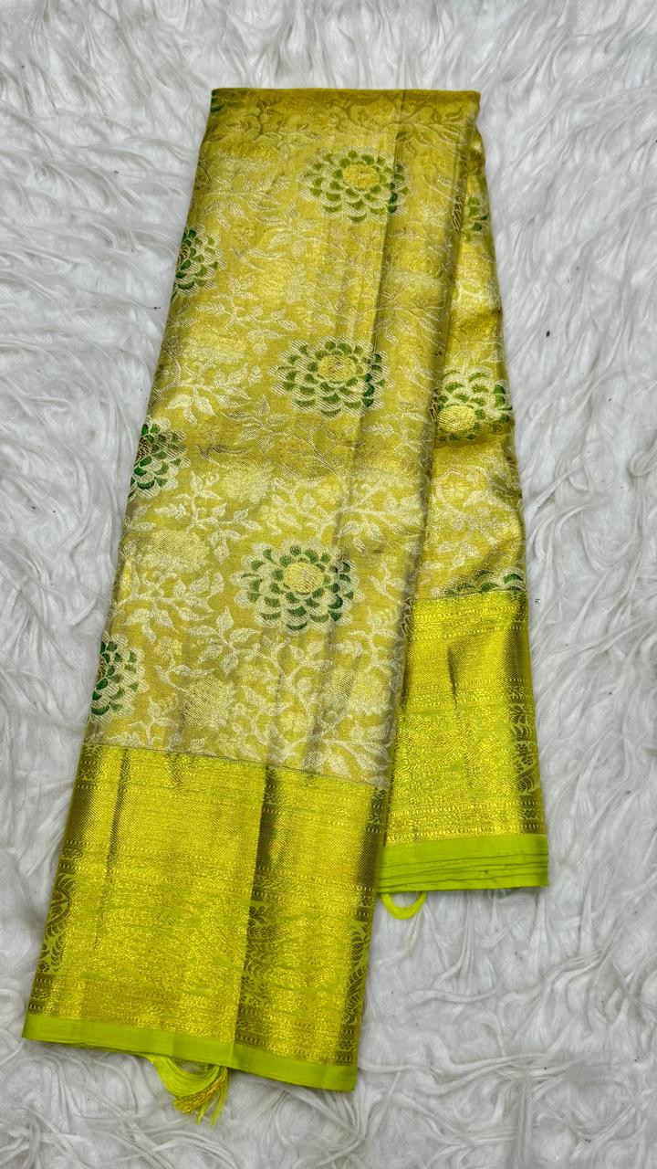 Pure 72Gram Tissue Kanjivaram Pattu Saree