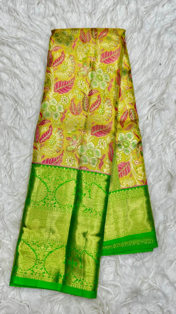 Pure 72Gram Tissue Kanjivaram Pattu Saree