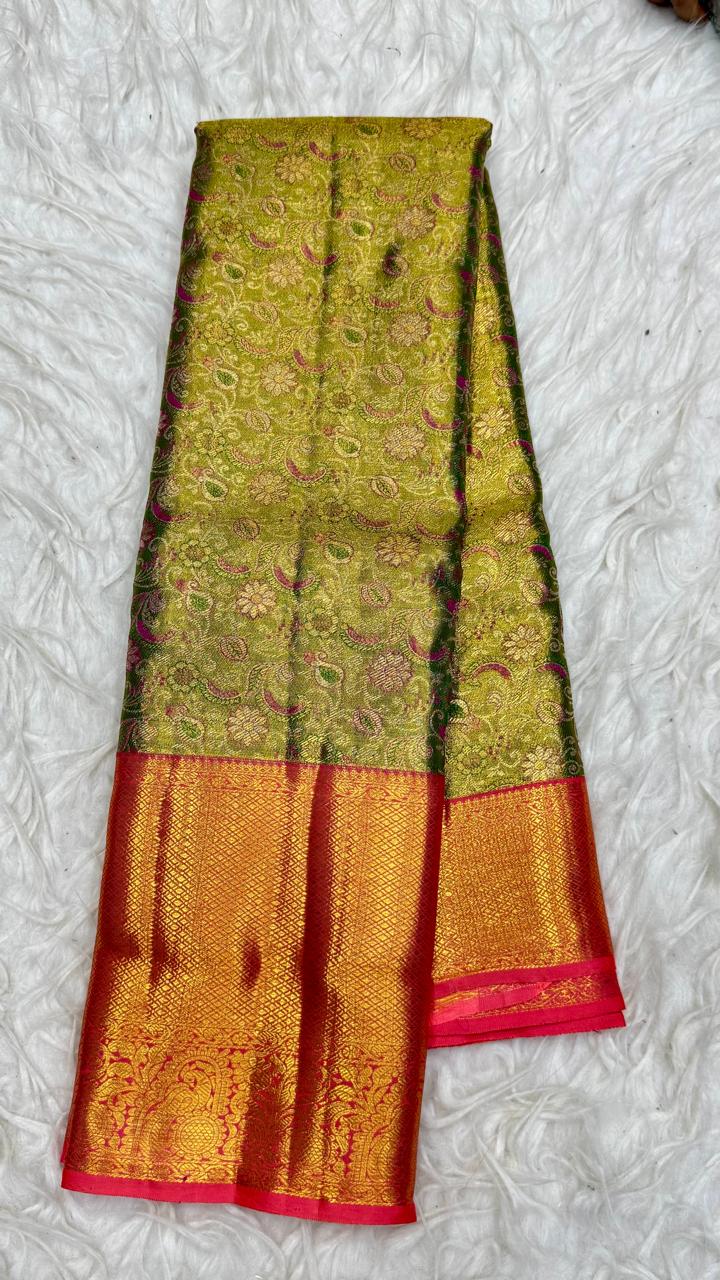Pure 72Gram Tissue Kanjivaram Pattu Saree