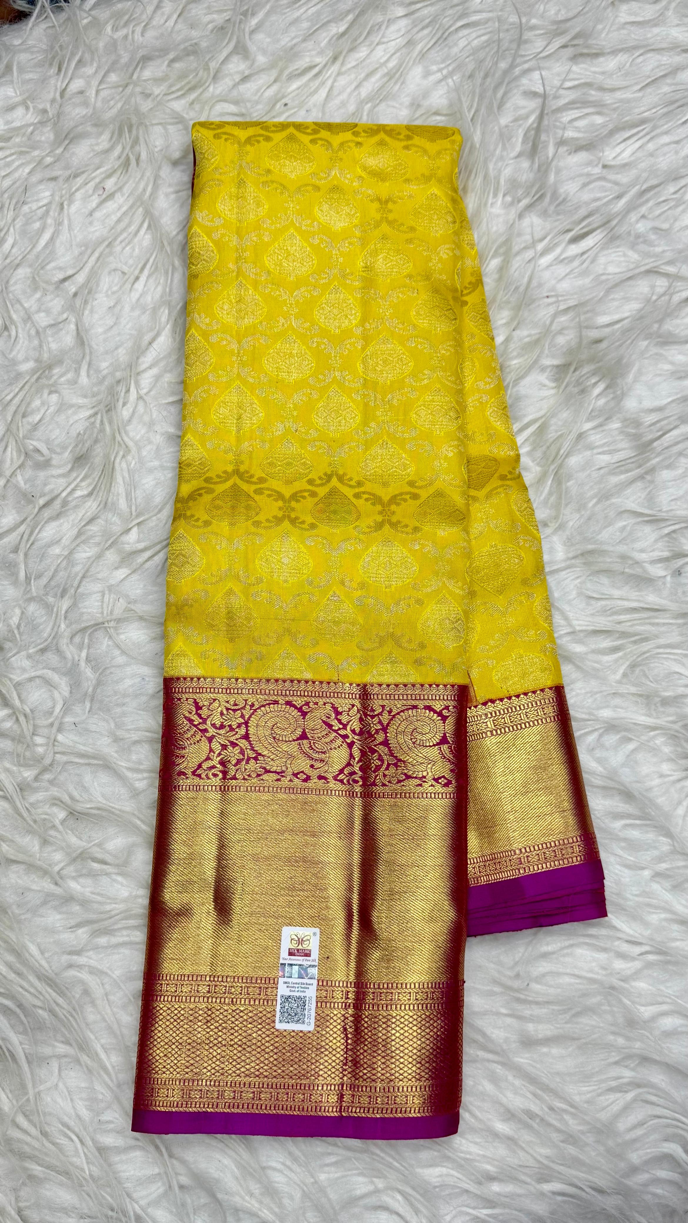Pure Kanjivaram Pattu Saree