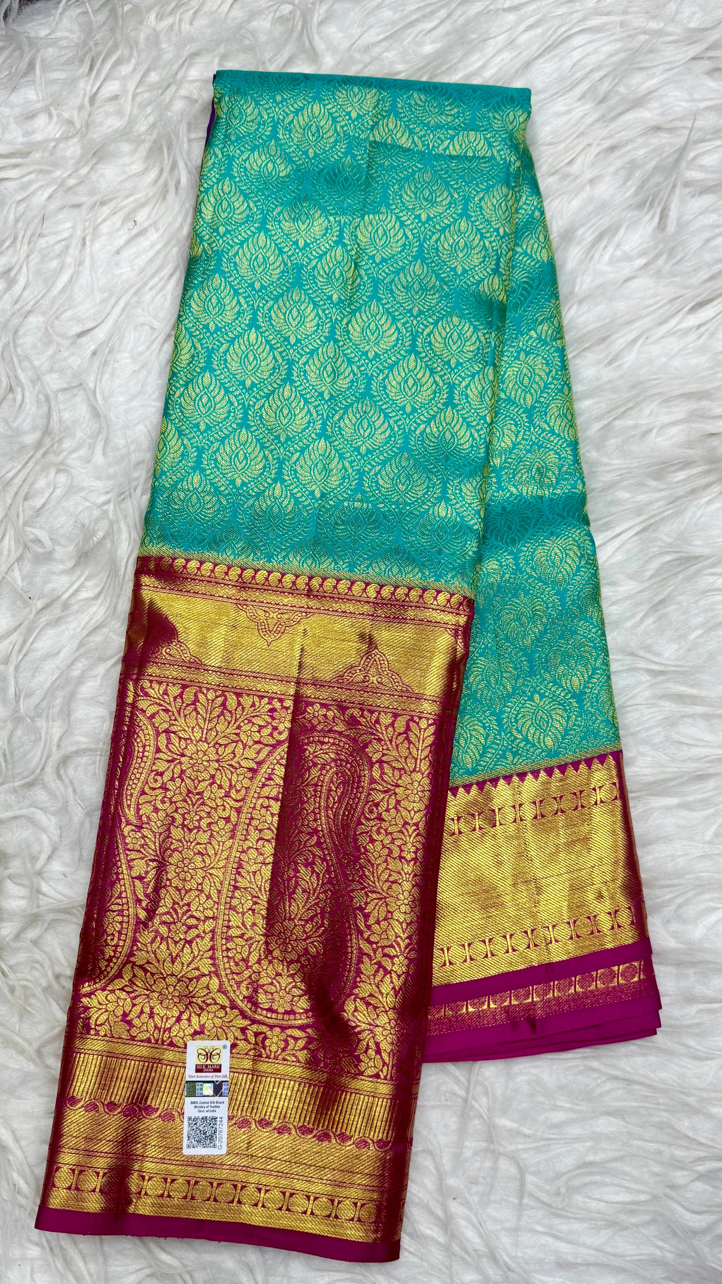 Pure Kanjivaram Pattu Saree