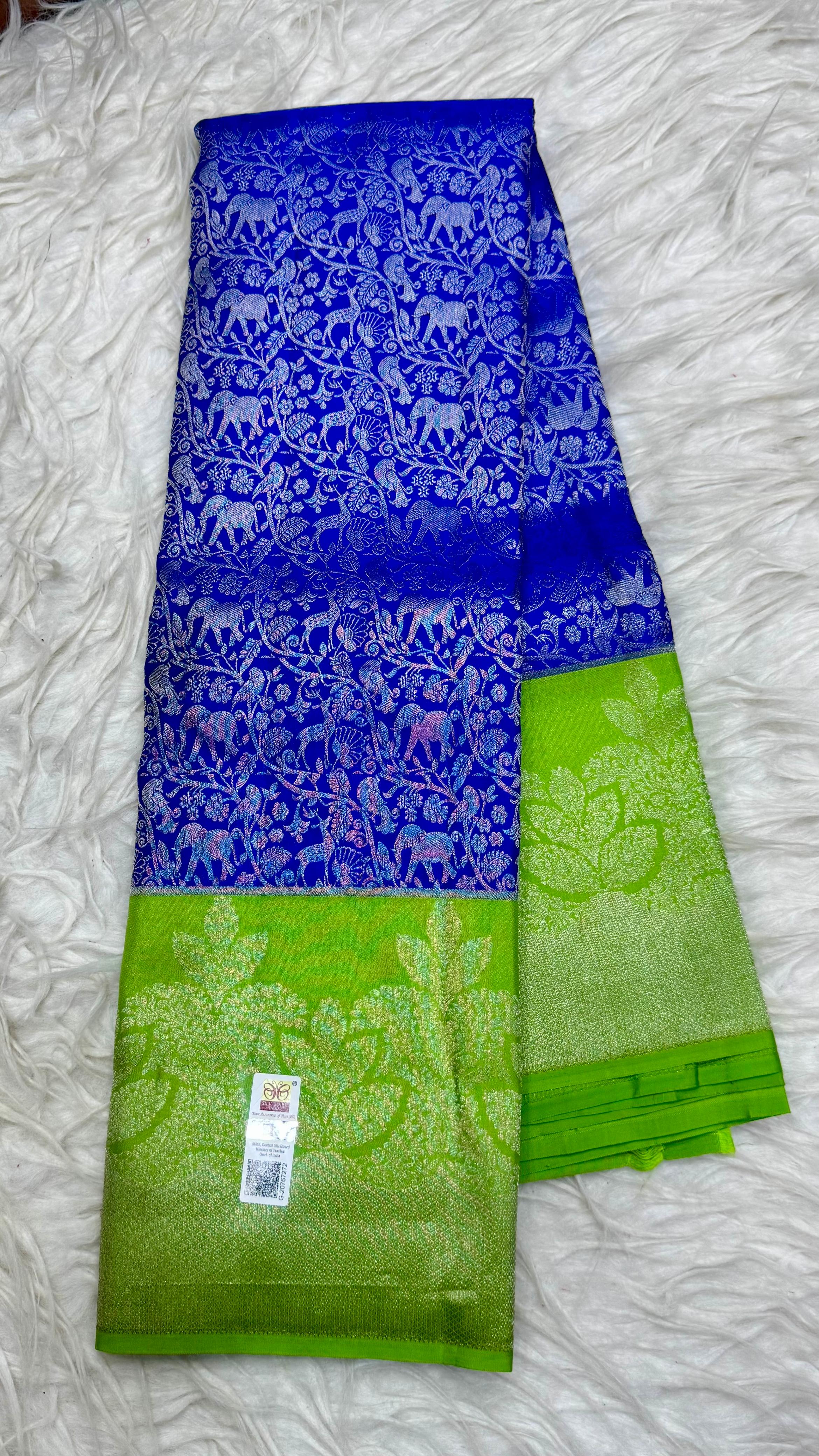 Pure Kanjivaram Pattu Saree