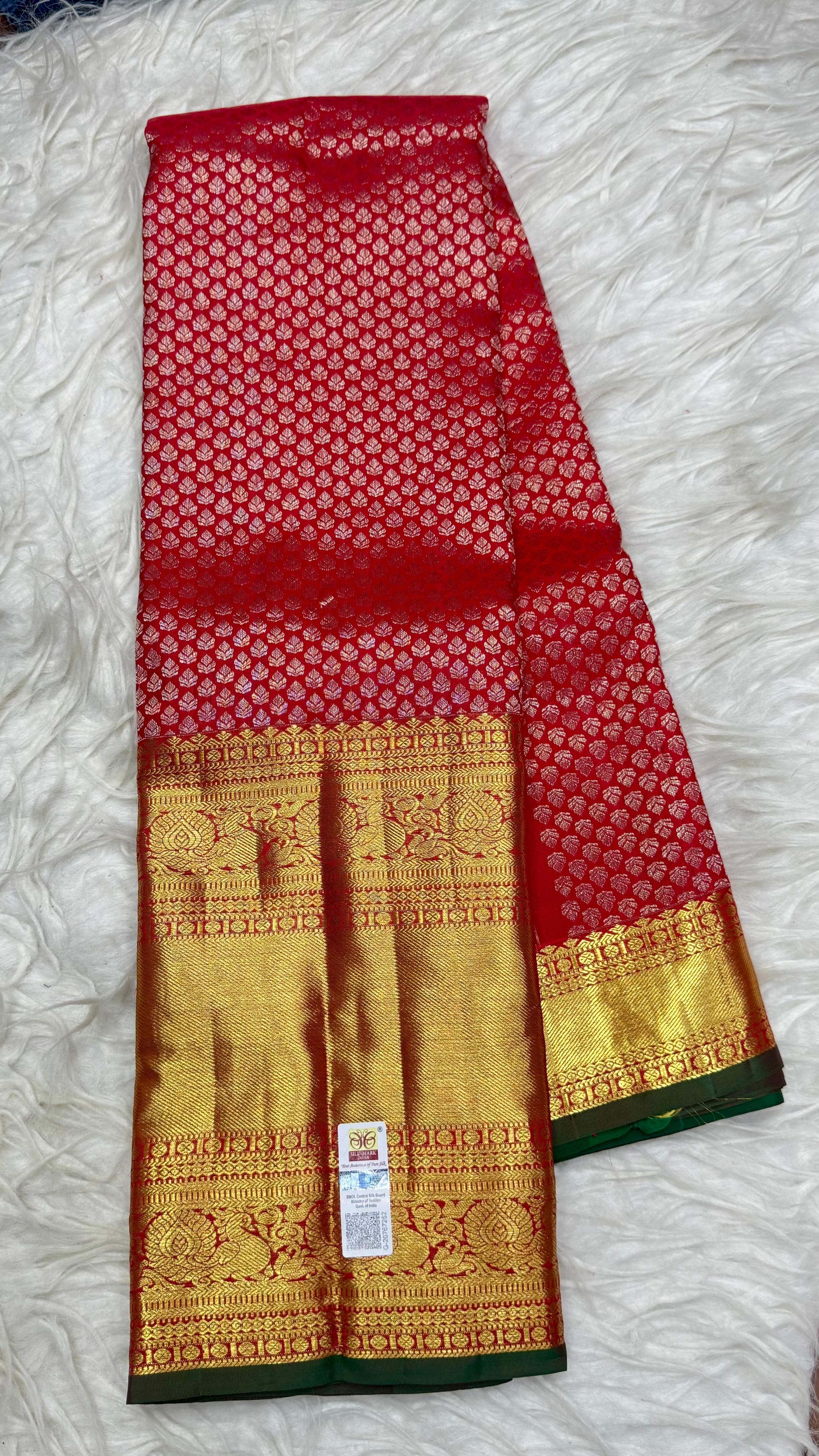 Pure Kanjivaram Pattu Saree