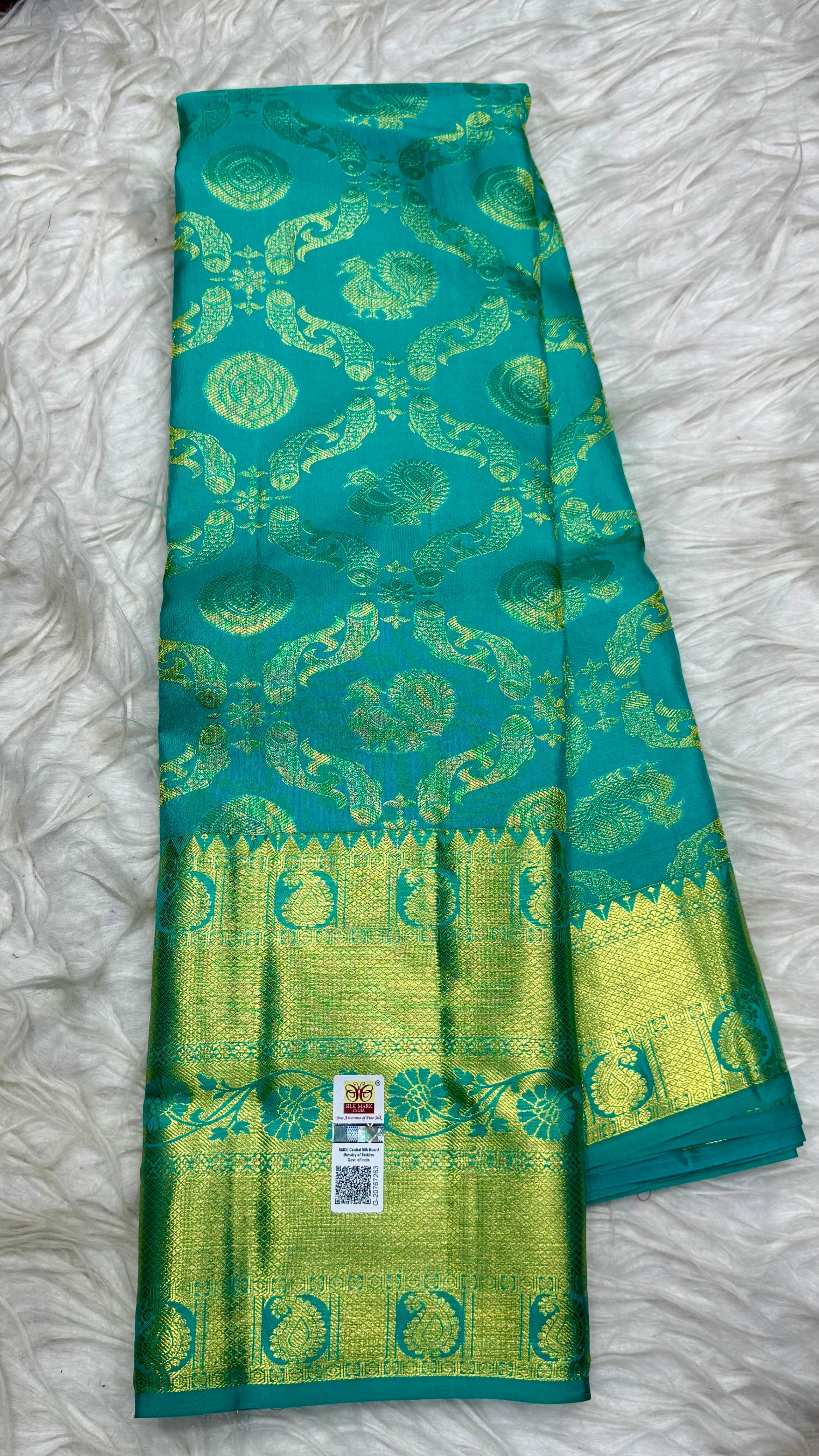 Pure Kanjivaram Pattu Saree